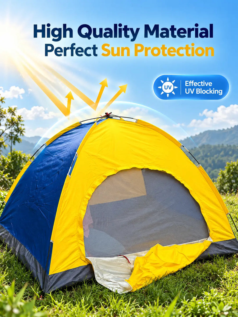 4-Person Dome Tent — Portable Camping Tent