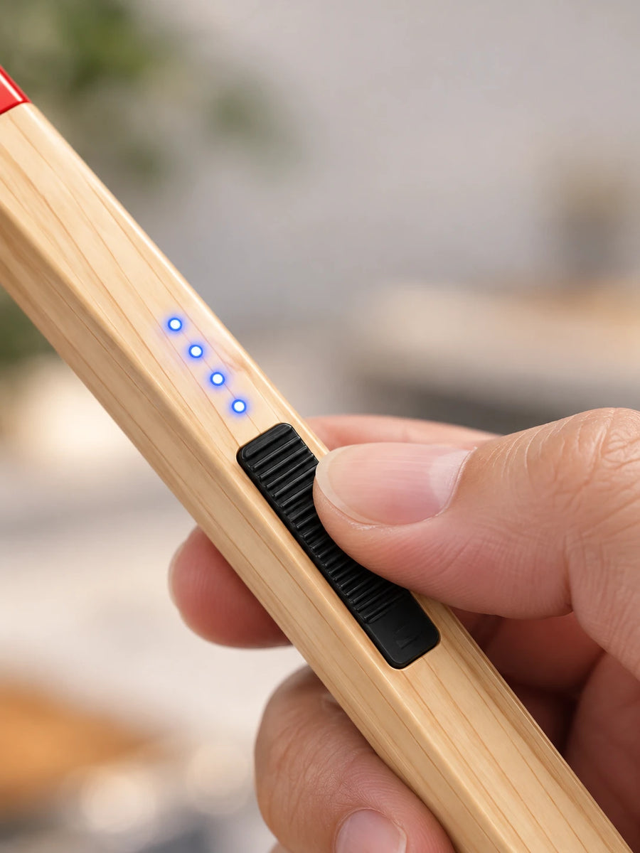 Electric Arc Lighter — USB Rechargeable, Long Reach Candle Lighter