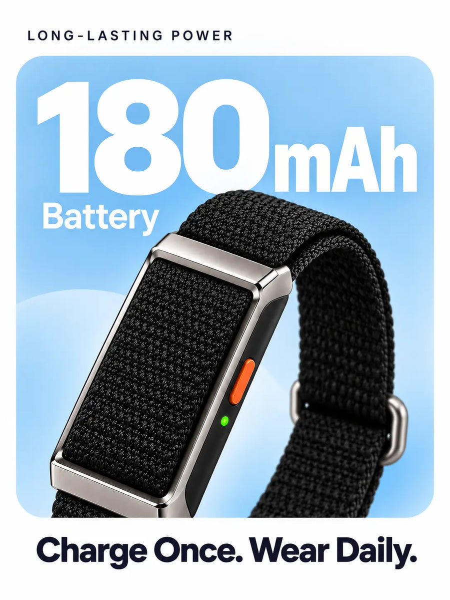 TF37 PRO Screenless Smart Health Band - Health & Fitness Tracker