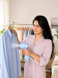 Portable Handheld Garment Steamer – Mini Travel Steam Iron for Clothes, Fast Heat