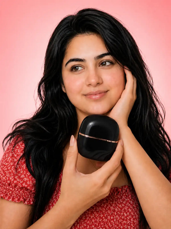 Portable Pocket Hair Straightener Comb – Wireless, Rechargeable, 3 Heat Levels