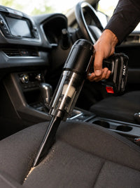 Maxtop MP-251 Cordless Handheld Vacuum Cleaner for Car & Home | Portable Wireless Vacuum with Attachments, Dual Battery