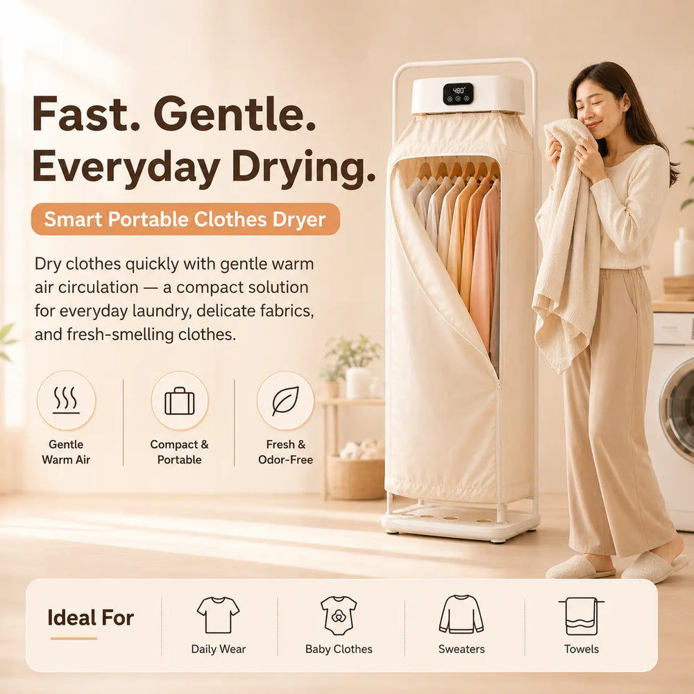 Smart Portable Clothes Dryer