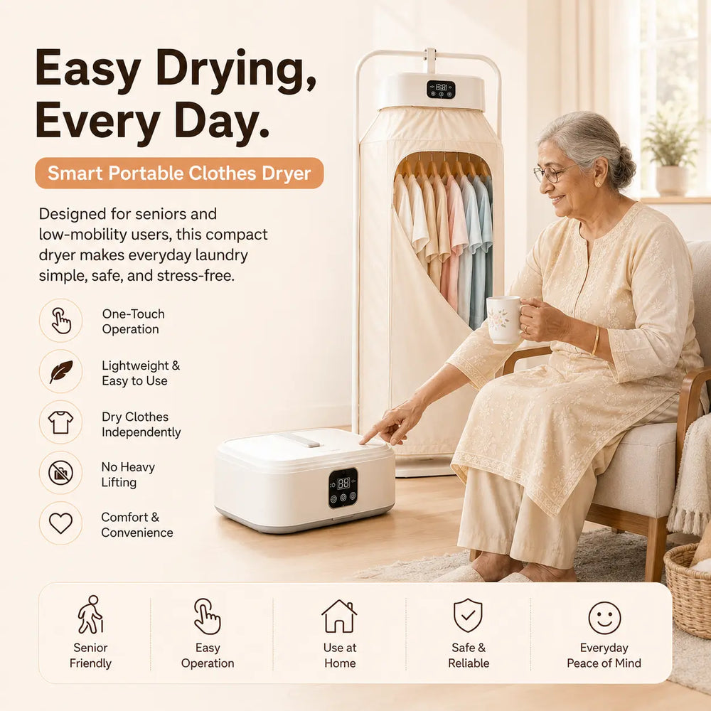 Easy Drying, Every Day.
