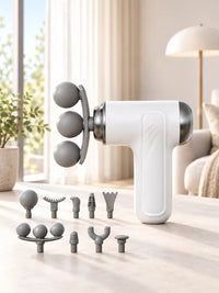 Massage Gun for Pain Relief | 9 Adjustable Heads for Deep Tissue, Muscle Relief
