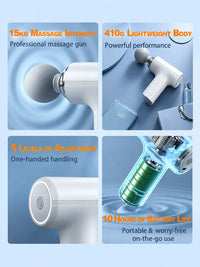 Massage Gun for Pain Relief | 9 Adjustable Heads for Deep Tissue, Muscle Relief
