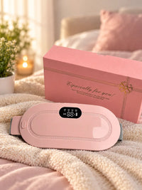Period Cramp Relief Massager & Heating Pad for Period Cramps Portable Cordless Periods Cramps Relief