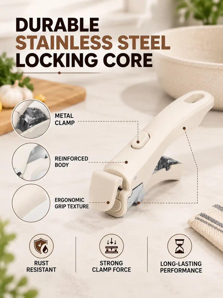 Universal Detachable Pot Handle - Removable Cookware Holder for Pots, Pans & Cookware