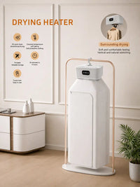 Electric Clothes Dryer Portable Foldable | Hot Air Cloth Drying Machine with Timer
