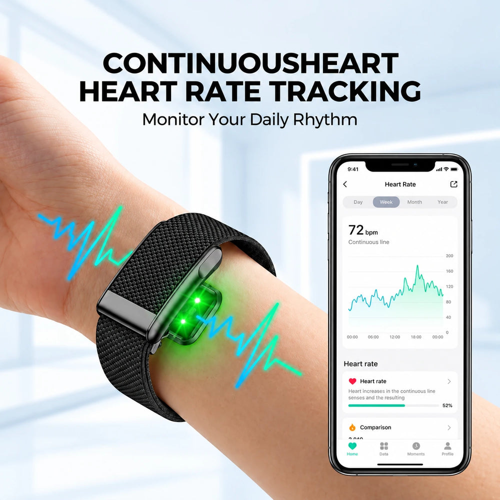 24/7 Heart Rate Monitoring