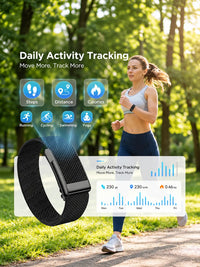 LOOP Smart Health Band – 24/7 Health & Sleep Tracking, blood oxygen, HRV and sleep tracking