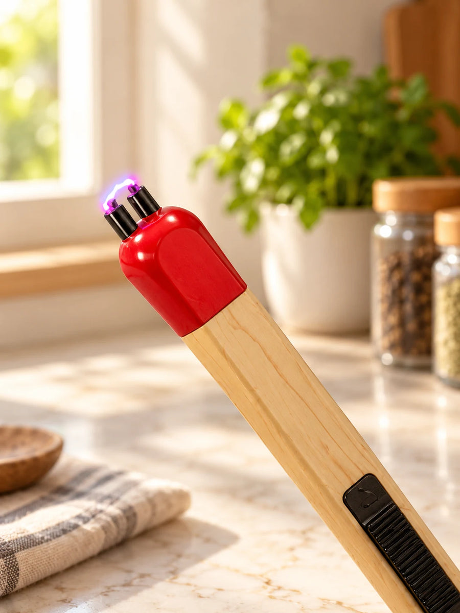 Electric Arc Lighter — USB Rechargeable, Long Reach Candle Lighter