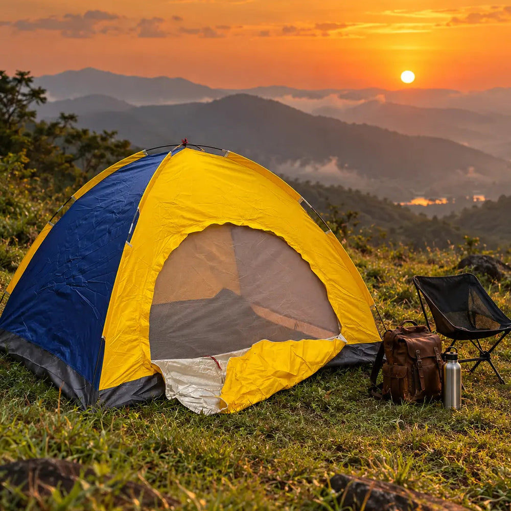4-Person Dome Camping Tent