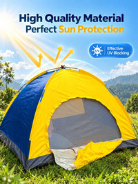 4-Person Dome Tent — Portable Camping Tent