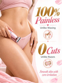 HTC HL-287 Washable Ladies Shaver — Painless & Rechargeable