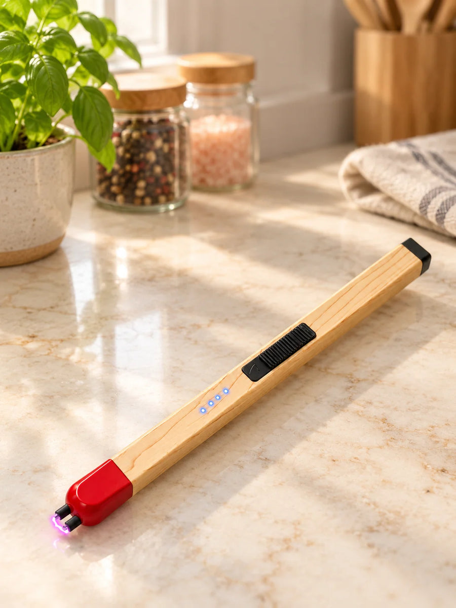 Electric Arc Lighter — USB Rechargeable, Long Reach Candle Lighter